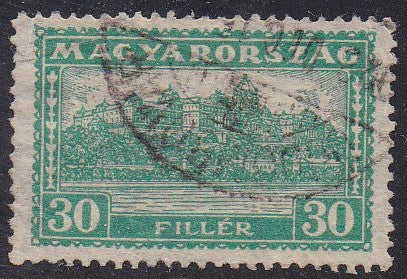 Hungary # 418 (1927) Palace - Sgl, Used