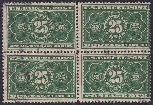 # JQ5 (1913) Parcel Post Postage Due - BK/4, Used