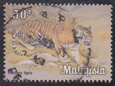Malaysia # 175 (1979) Tiger - Sgl, Used