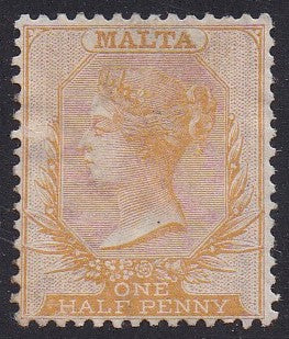 Malta # 3 (1875) Queen Victoria - Sgl, Used