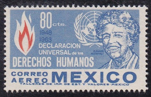 Mexico # C280 (1964) Refugees, Roosevelt - Sgl, MNH