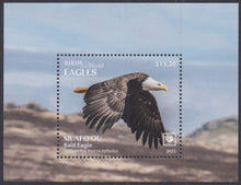 Niuafo'ou (2022) Birds of the World, Eagles - SS, Set/4, MNH