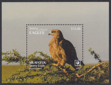 Niuafo'ou (2022) Birds of the World, Eagles - SS, Set/4, MNH