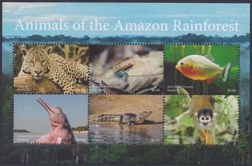 Niuafo'ou (2022) Amazon Rainforest Animals - MS, MNH