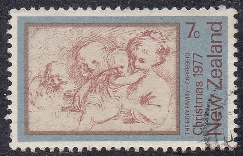 New Zealand # 632 (1977) Holy Family - Sgl, Used