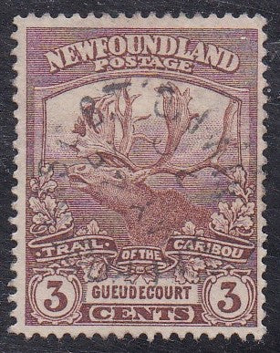 Newfoundland # 117 (1919) Caribou - Sgl, Used [2]