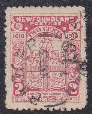 Newfoundland # 88 (1910) Coat of Arms - Sgl, Used