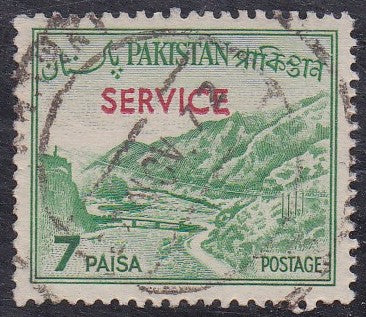 Pakistan # O80 (1961) Khyber Pass - Sgl, Used