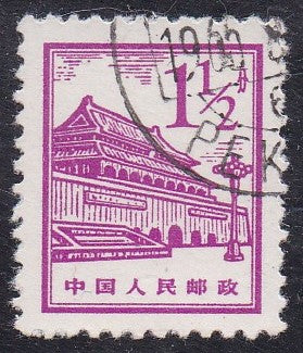 People's Rep of China # 875 (1965) Gate Heavenly Peace - Sgl, Used