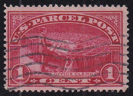 # Q1 (1913) Parcel Post - Sgl, Used [9]