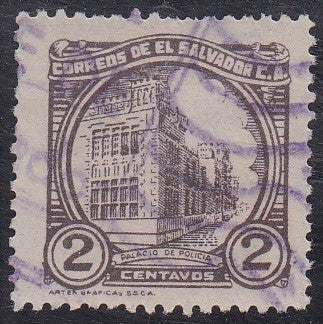 El Salvador # 535 (1934) Hernandez - Sgl, Used