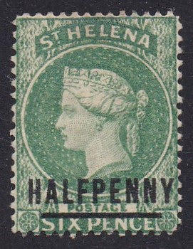 St. Helena # 33 (1884) Queen Victoria - Sgl, MH