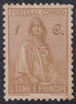 St Thomas & Prince Island # 283 (1934) Ceres - Sgl, Used