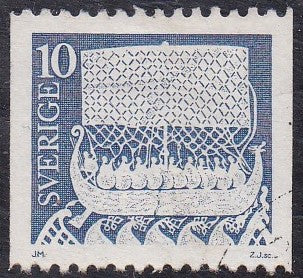 Sweden # 955 (1973) Viking Ship - Sgl, Used