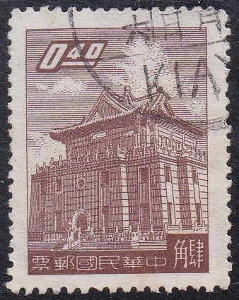 Taiwan # 1221 (1959) Chu Kwang Tower - Sgl, Used