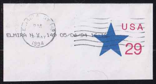# U619 (1991) Star - Cut Square, Used [2]