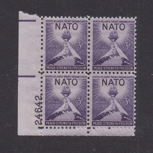 # 1008 (1952) NATO - PB, LL #24642, MNH