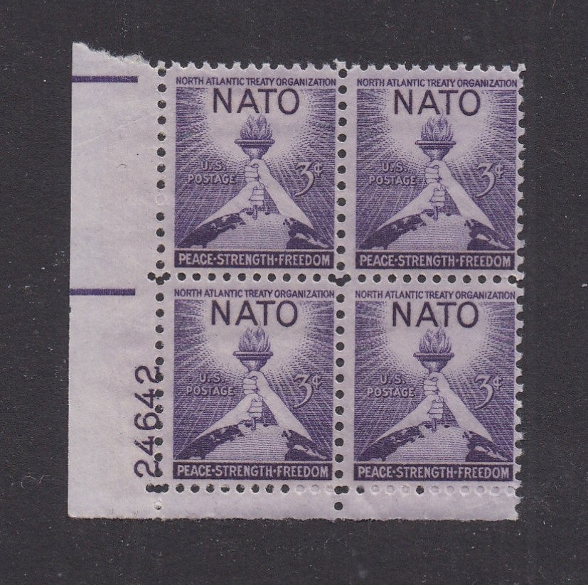 # 1008 (1952) NATO - PB, LL #24642, MNH