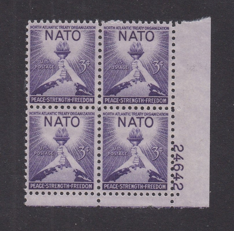 # 1008 (1952) NATO - PB, LR #24642, MNH