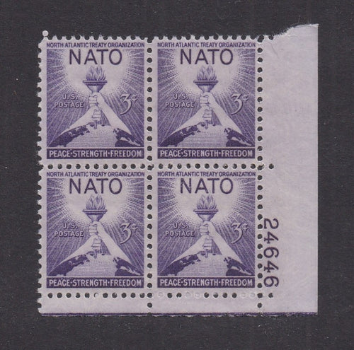 # 1008 (1952) NATO - PB, LR #24646, MNH