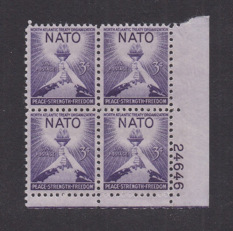 # 1008 (1952) NATO - PB, LR #24646, MNH