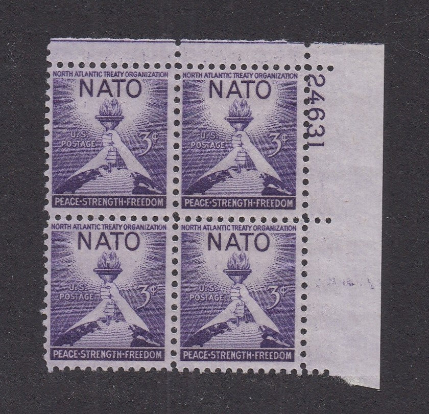 # 1008 (1952) NATO - PB, UR #24631, MNH