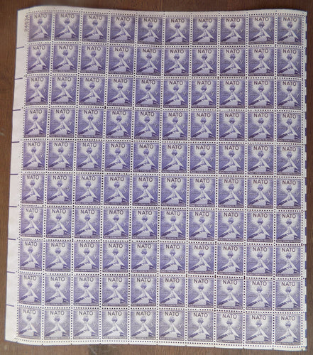 # 1008 (1952) NATO - Pane, MNH