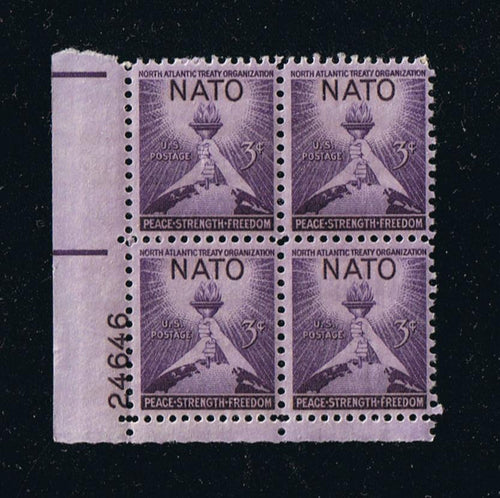 # 1008 (1952) NATO - PB, LL #24646, MNH