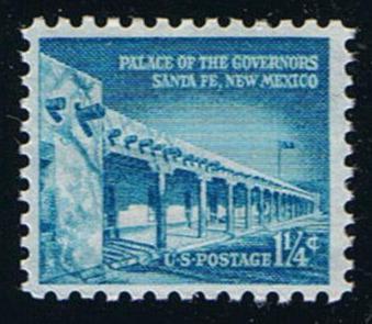 # 1031A (1960) Palace of Governors, Dry - Sgl, MNH