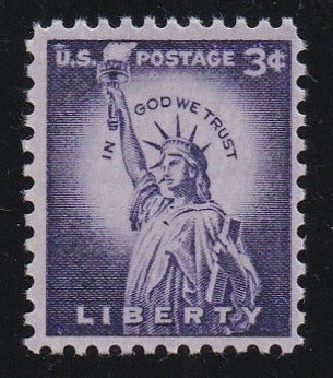 # 1035e (1966) Statue of Liberty, Tag - Sgl, MLH