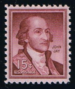 # 1046 (1958) John Jay, Dry - Sgl, MNH
