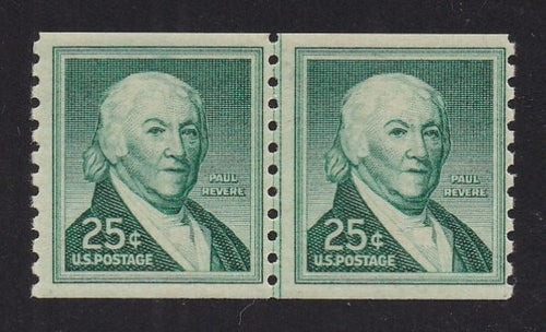 # 1059A (1965) Revere, Dry Print, SG - Coil LP, Fine MNH