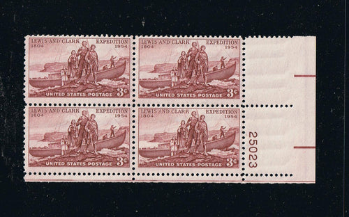 # 1063 (1954) Lewis and Clark - PB, LR #25023, MNH