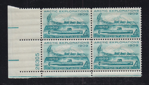 # 1128 (1959) Arctic Exploration - PB, LL #26305, MNH