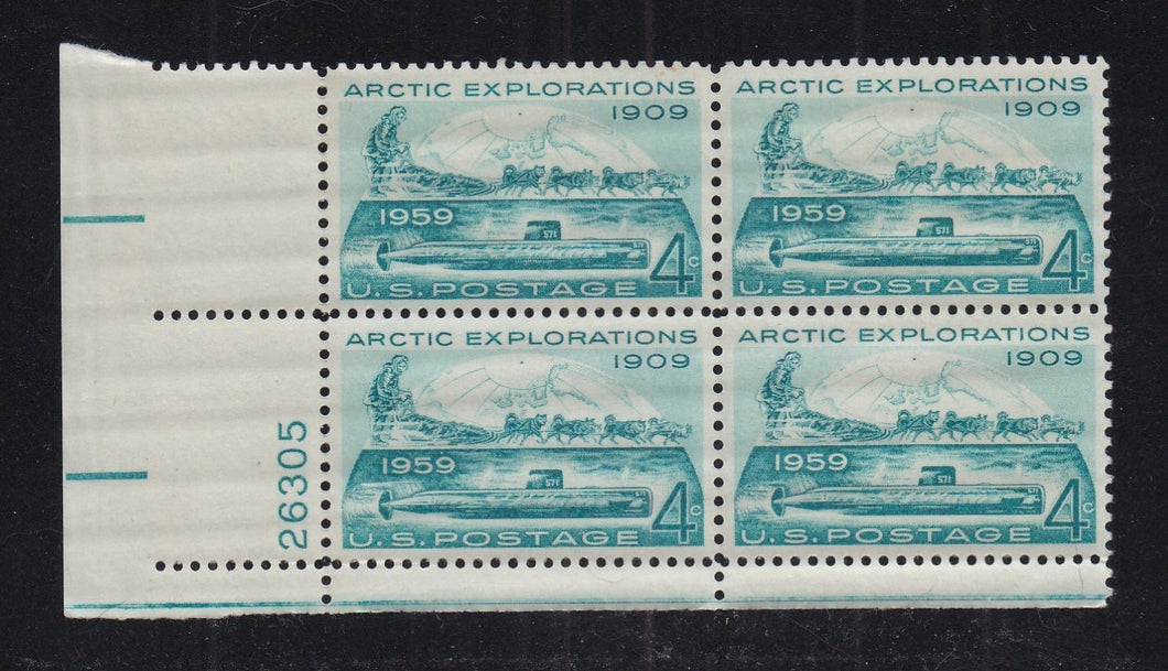 # 1128 (1959) Arctic Exploration - PB, LL #26305, MNH