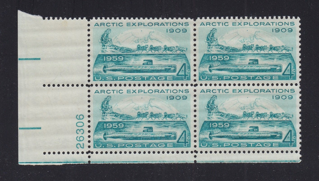# 1128 (1959) Arctic Exploration - PB, LL #26306, XF MNH