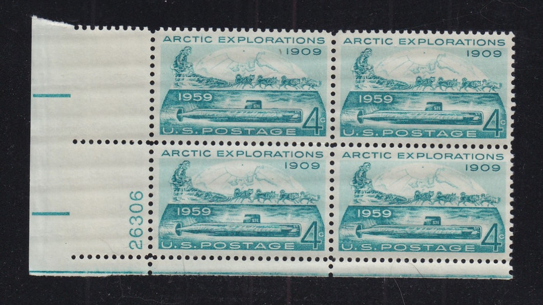 # 1128 (1959) Arctic Exploration - PB, LL #26306, MNH
