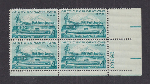 # 1128 (1959) Arctic Exploration - PB, LR #26303, MNH