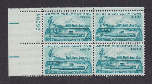 # 1128 (1959) Arctic Exploration - PB, UL #26304, MNH