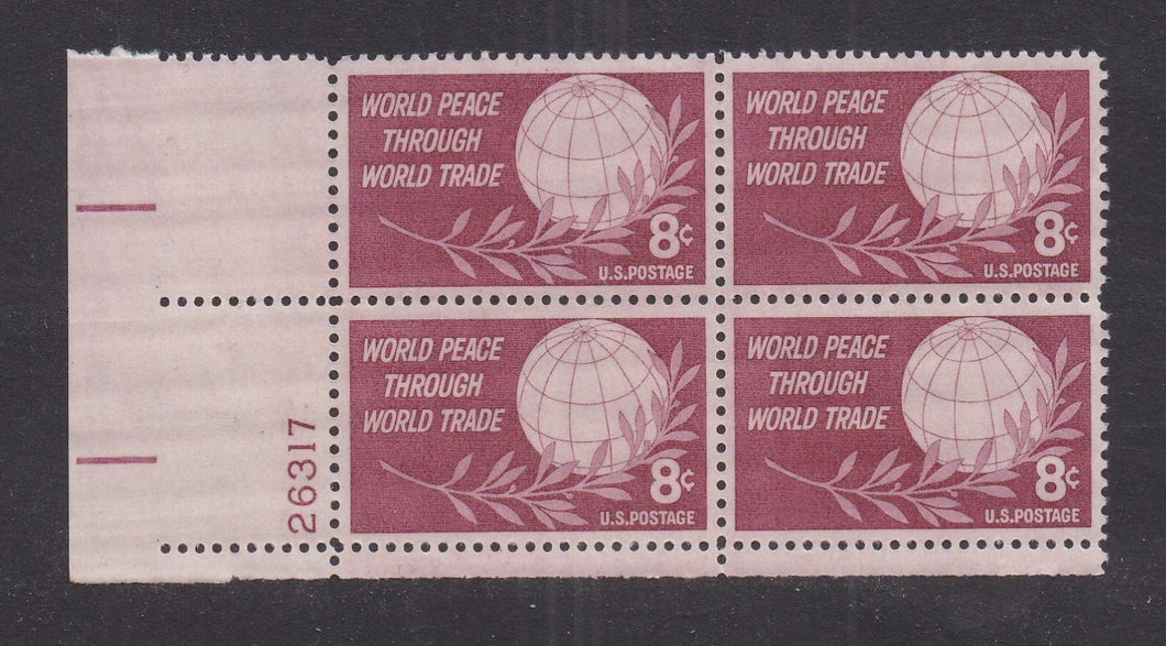 # 1129 (1959) Peace - PB, LL #26317, MNH