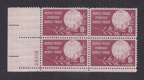 # 1129 (1959) Peace - PB, LL #26319, XF MNH