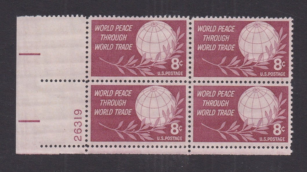 # 1129 (1959) Peace - PB, LL #26319, XF MNH