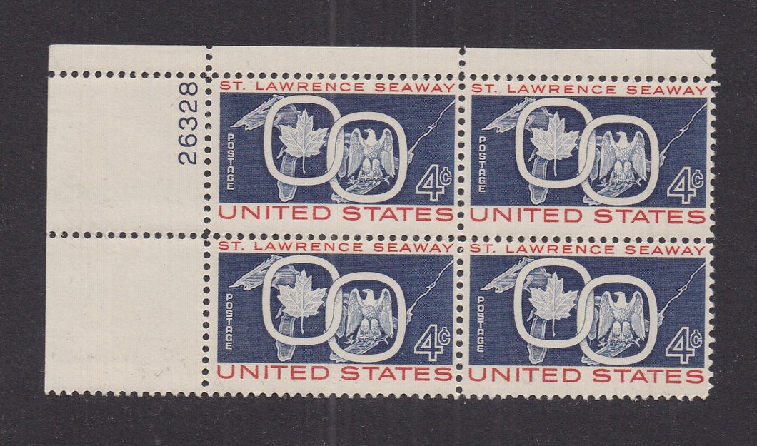 # 1131 (1959) St Lawrence Seaway - PB, UL #26328, FVF MNH