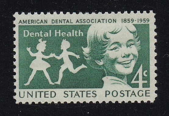 # 1135 (1959) Dental Health - Sgl, MNH
