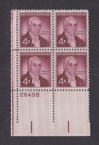 # 1138 (1959) McDowell - PB, LL #26498, MNH