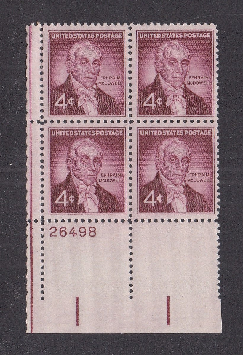 # 1138 (1959) McDowell - PB, LL #26498, MNH