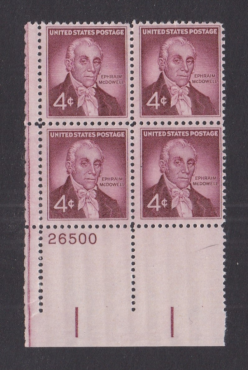 # 1138 (1959) McDowell - PB, LL #26500, MNH