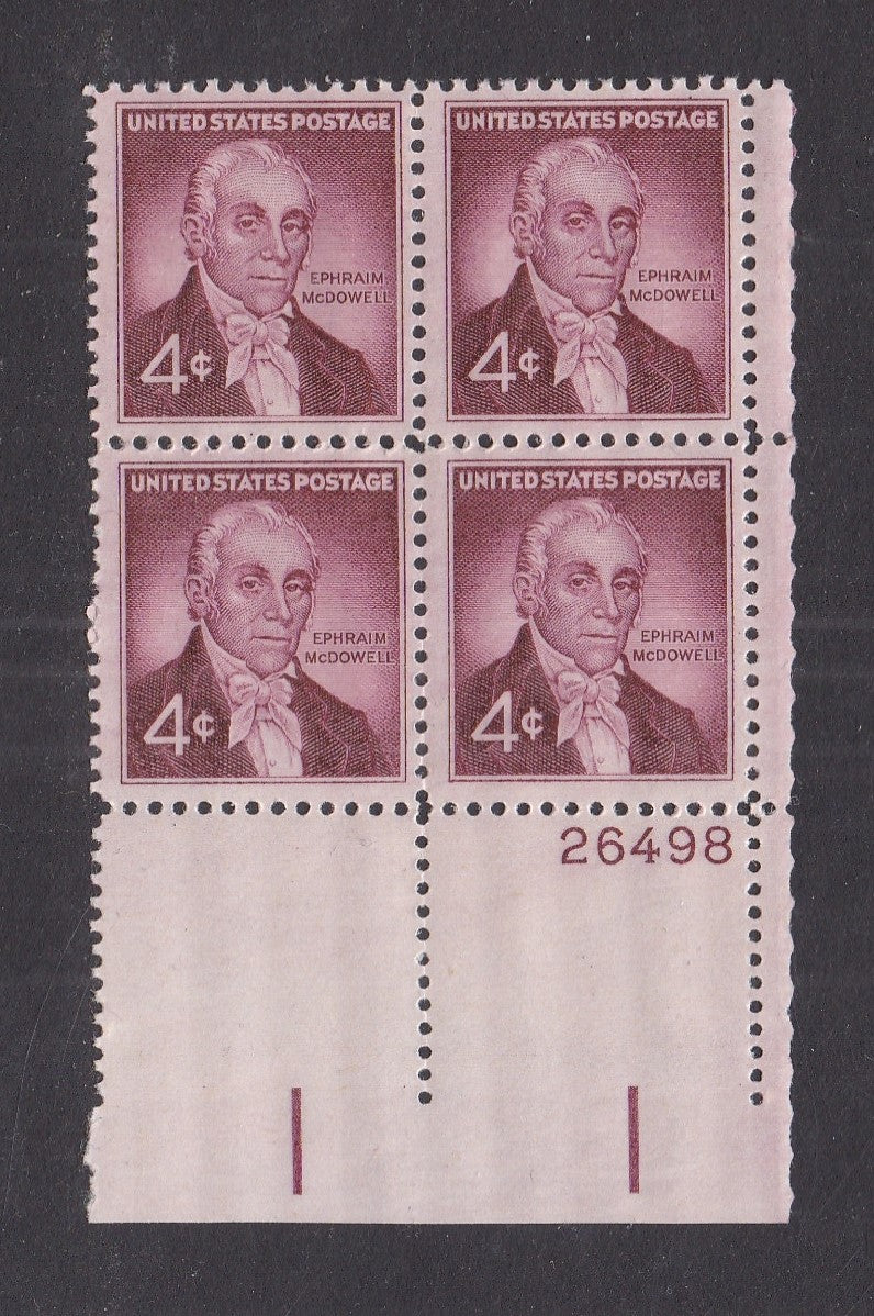 # 1138 (1959) McDowell - PB, LR #26498, MNH