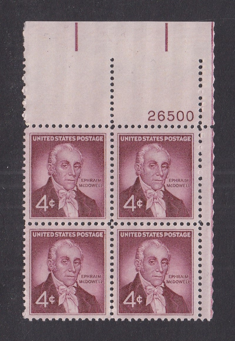 # 1138 (1959) McDowell - PB, UR #26500, MNH