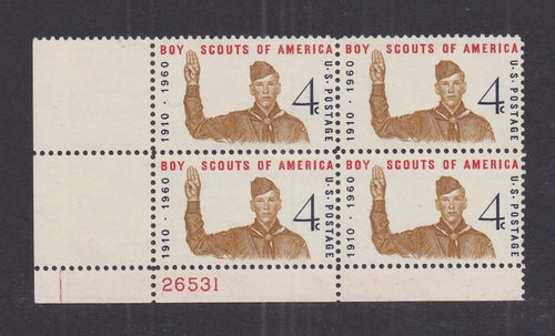# 1145 (1960) Boy Scouts - PB, LL #26531, MNH